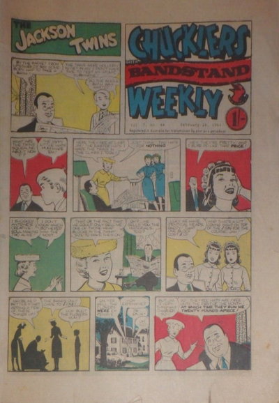 Chucklers Weekly with Bandstand  v7#44 (24 February 1961)