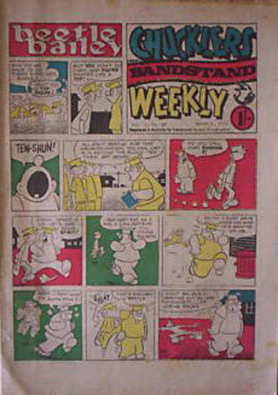 Chucklers Weekly with Bandstand  v7#45 (3 March 1961)