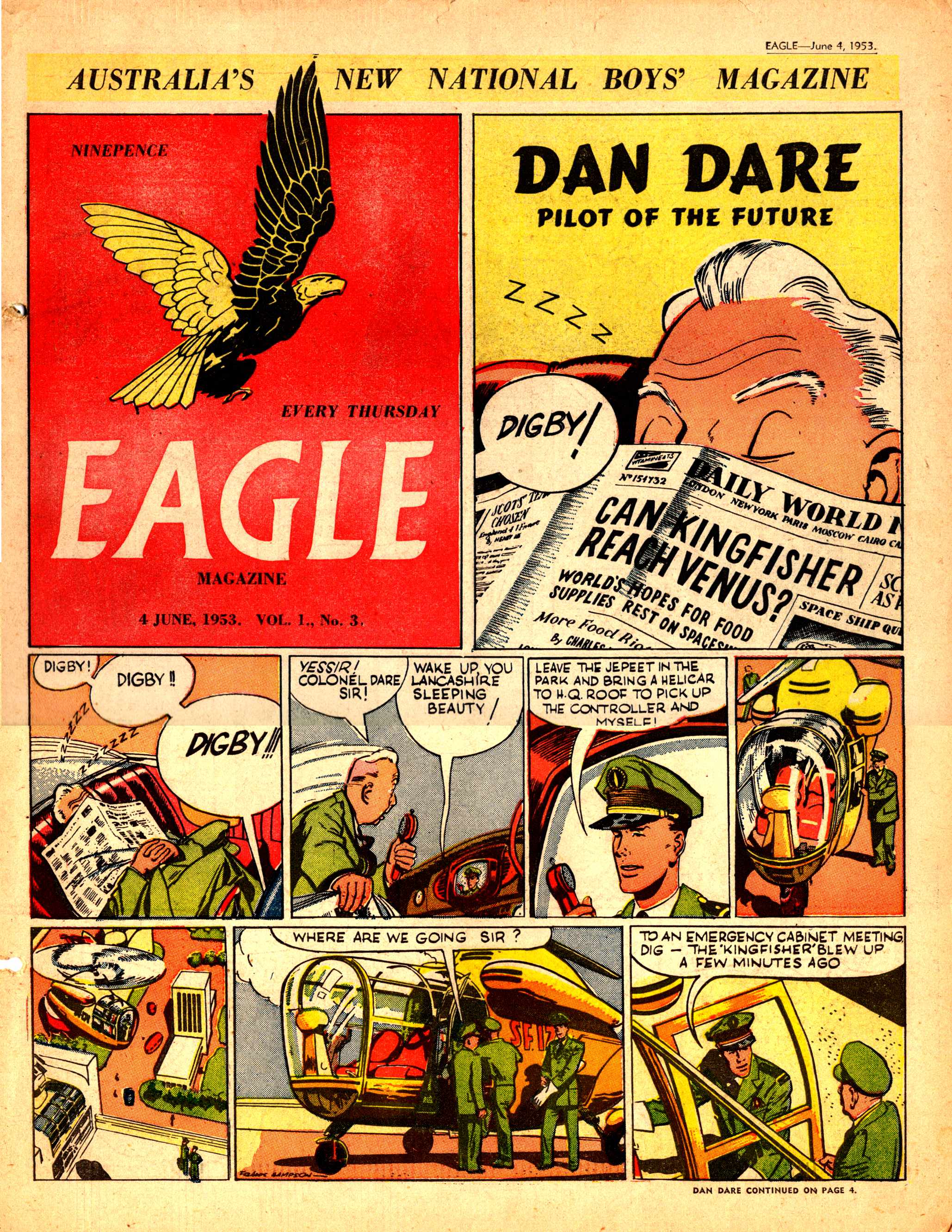 Eagle Magazine (Advertiser, 1953 series) v1#3 (4 June 1953)