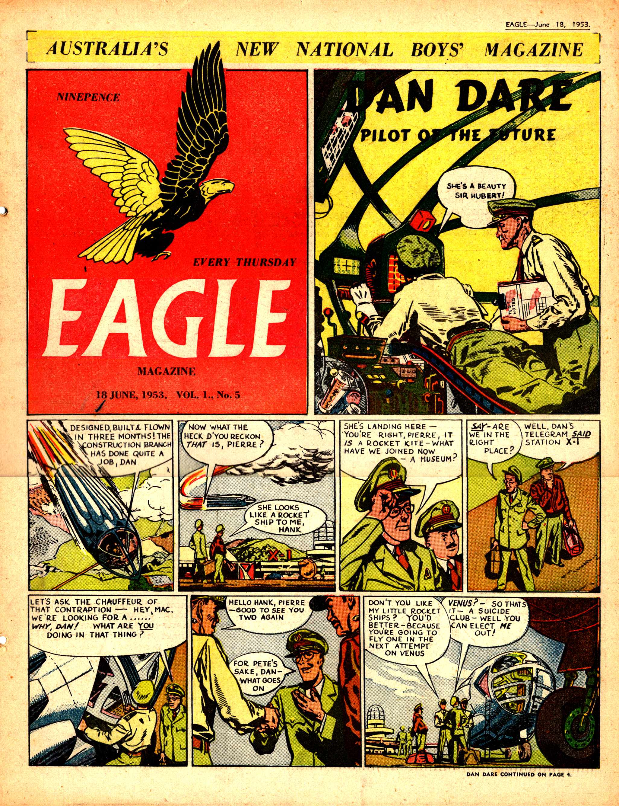Eagle Magazine (Advertiser, 1953 series) v1#5 (18 June 1953)