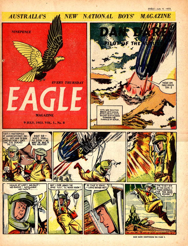 Eagle Magazine (Advertiser, 1953 series) v1#8 (9 July 1953)