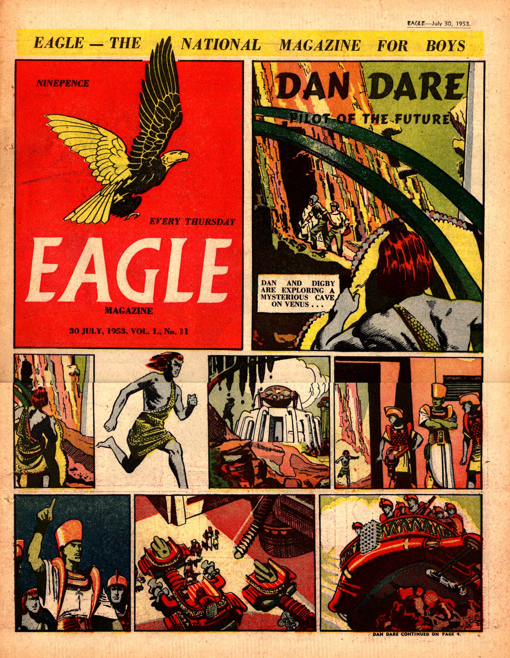 Eagle Magazine (Advertiser, 1953 series) v1#11 (30 July 1953)