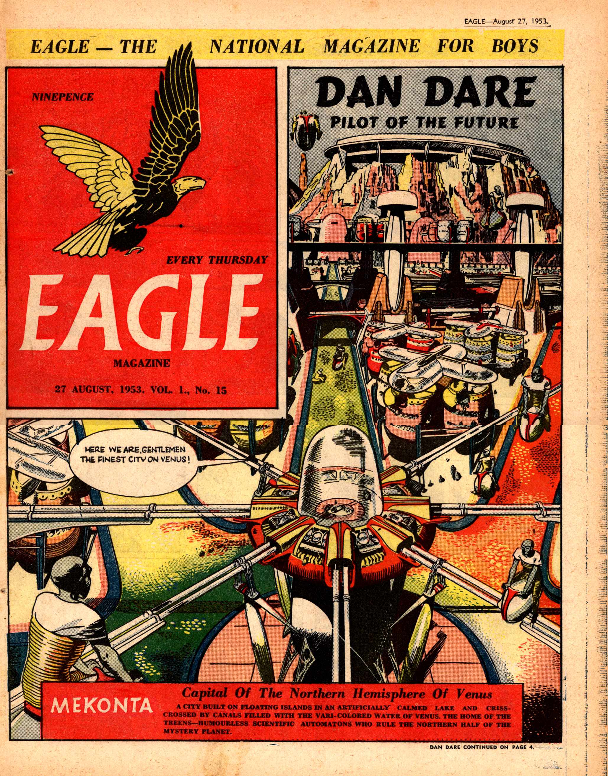 Eagle Magazine (Advertiser, 1953 series) v1#15 (27 August 1953)