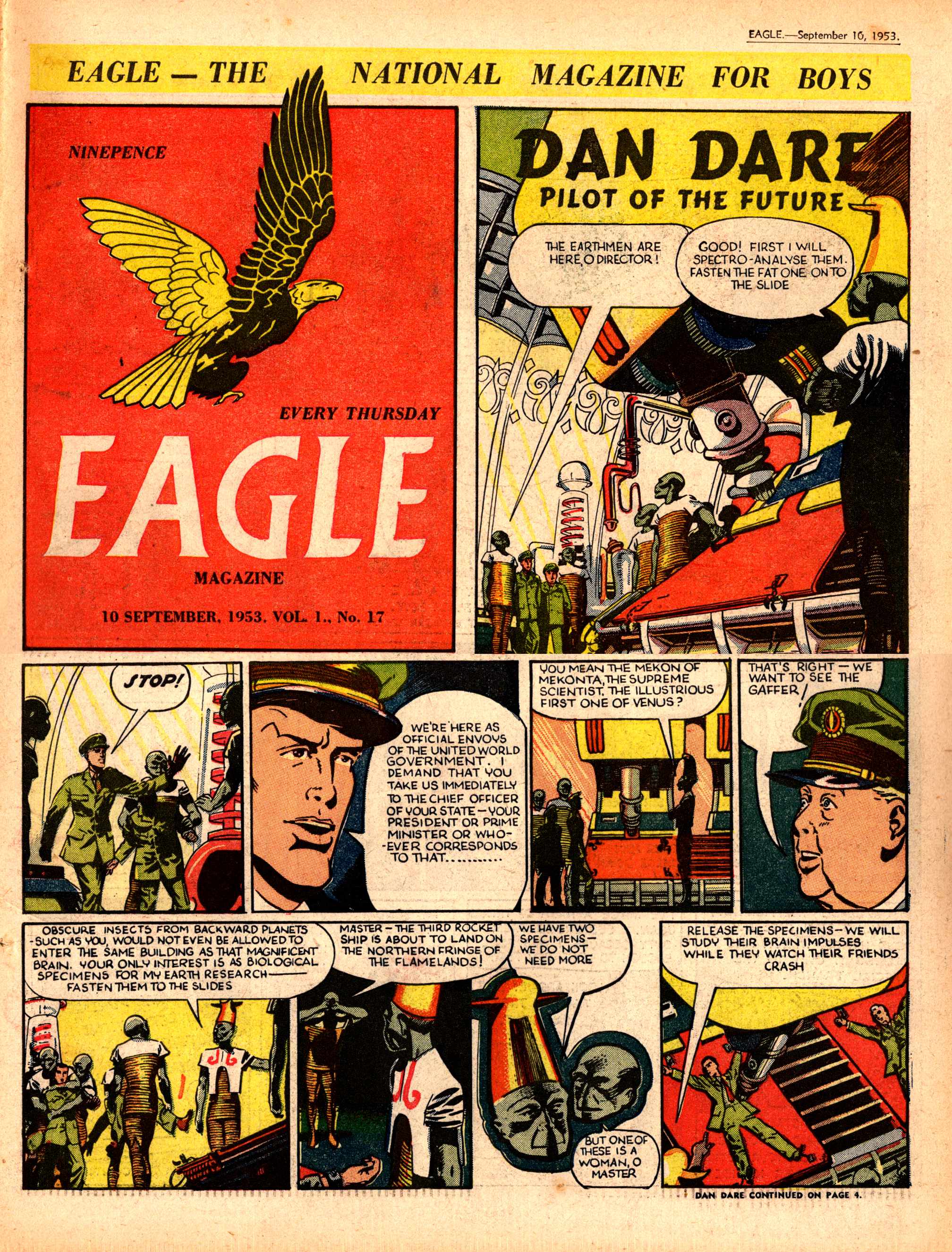 Eagle Magazine (Advertiser, 1953 series) v1#17 (10 September 1953)
