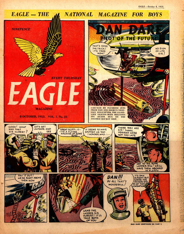 Eagle Magazine (Advertiser, 1953 series) v1#21 (8 October 1953)