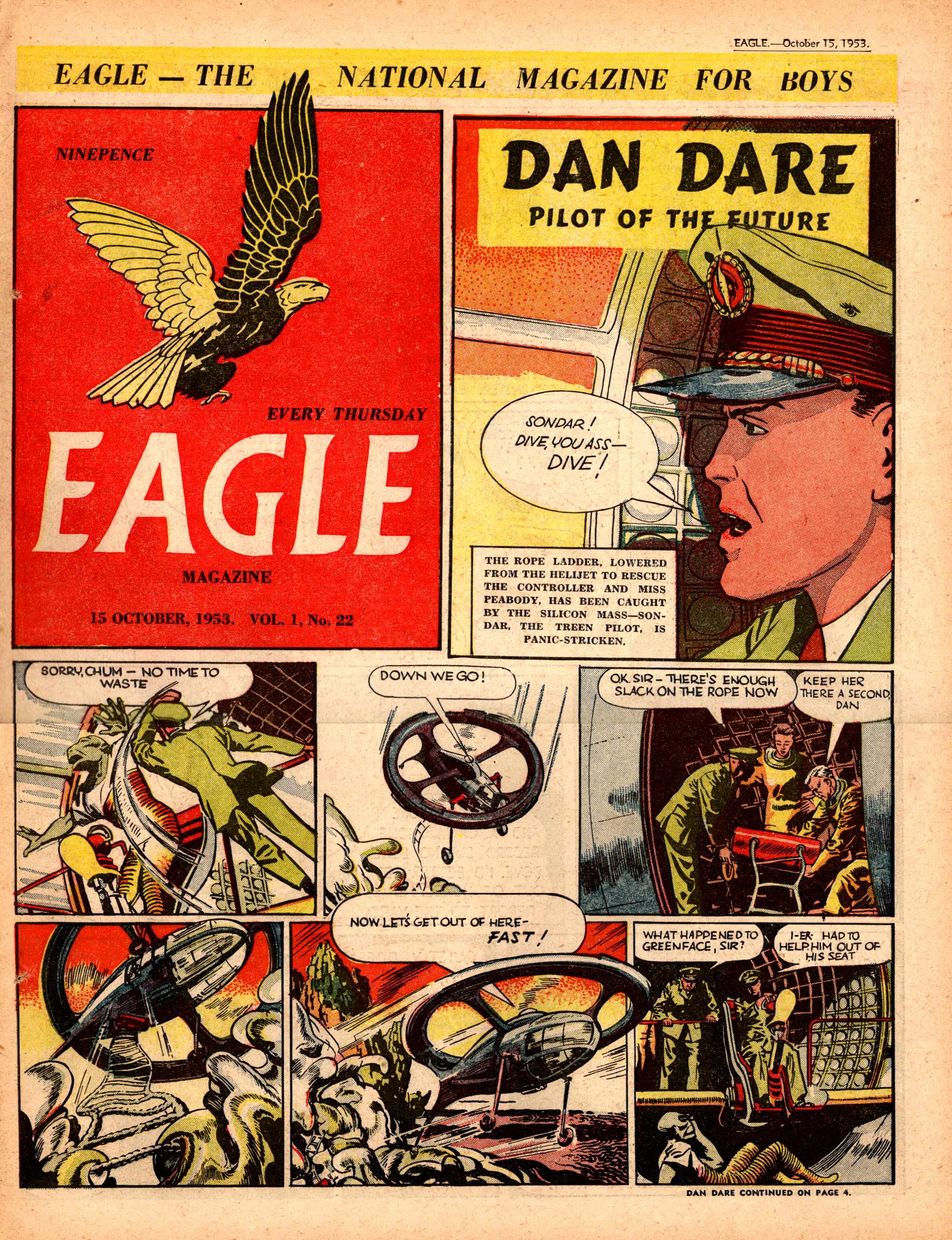 Eagle Magazine (Advertiser, 1953 series) v1#22 (15 October 1953)