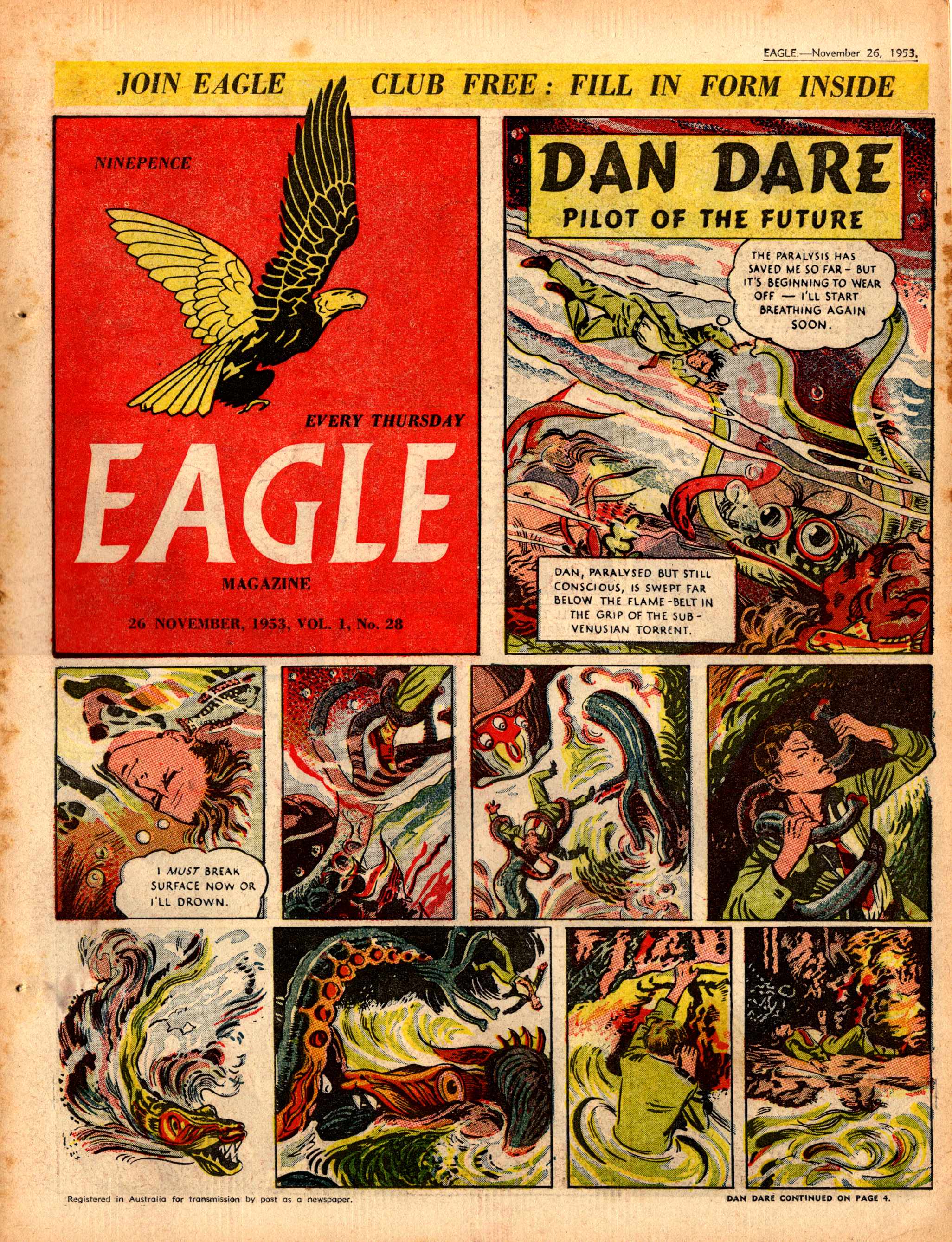 Eagle Magazine (Advertiser, 1953 series) v1#28 (26 November 1953)