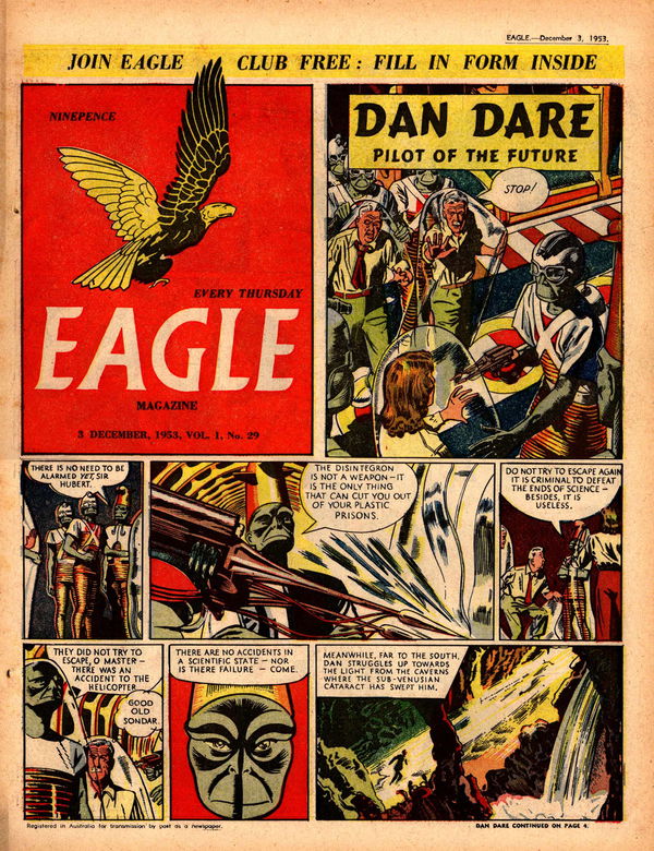 Eagle Magazine (Advertiser, 1953 series) v1#29 (3 December 1953)