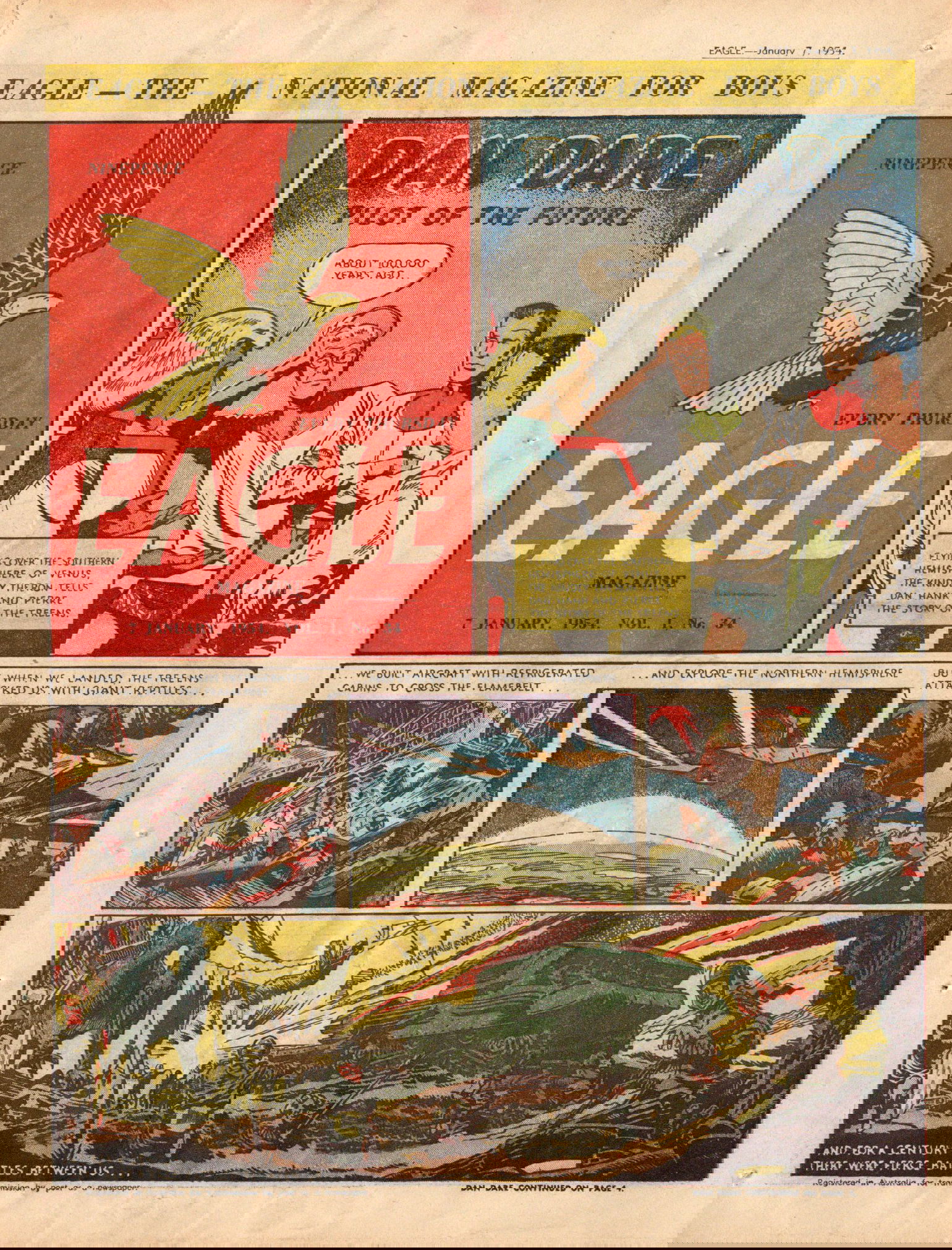Eagle Magazine (Advertiser, 1953 series) v1#34 (7 January 1954)