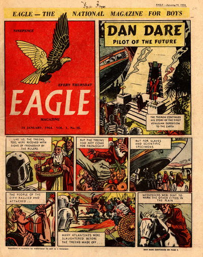 Eagle Magazine (Advertiser, 1953 series) v1#35 14 January 1954