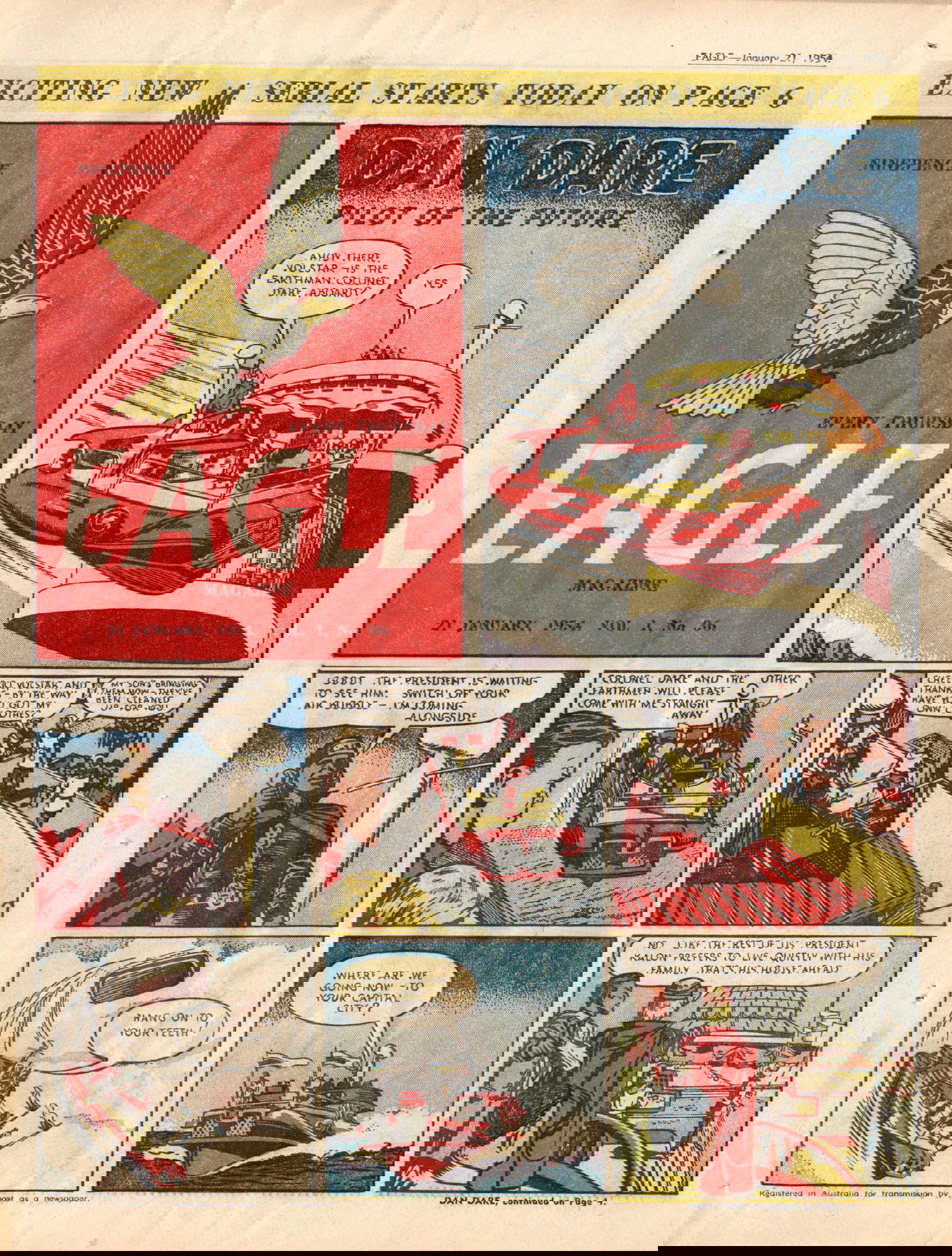 Eagle Magazine (Advertiser, 1953 series) v1#36 (21 January 1954)