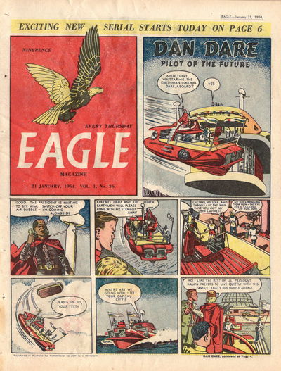 Eagle Magazine (Advertiser, 1953 series) v1#36 21 January 1954