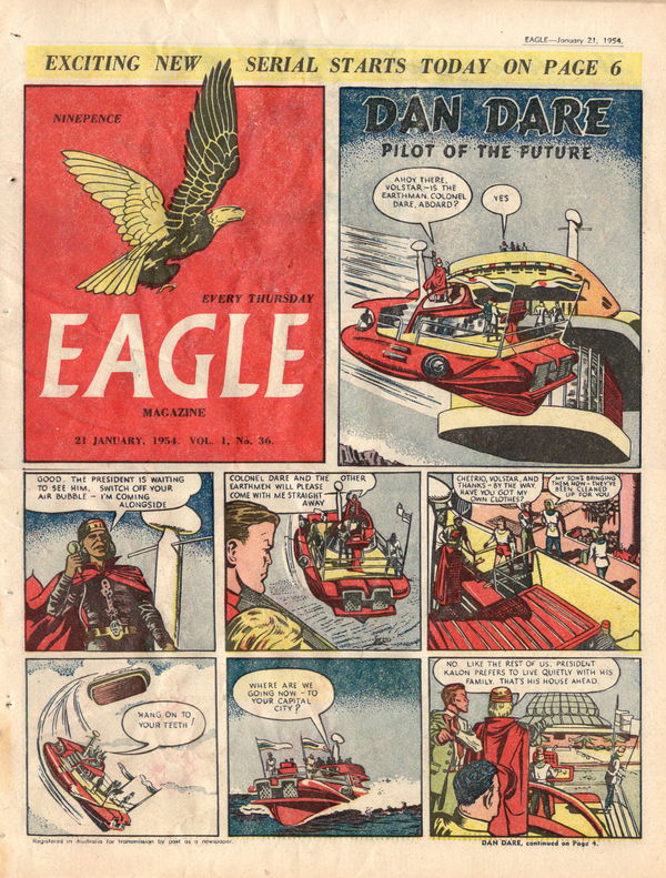 Eagle Magazine (Advertiser, 1953 series) v1#36 (21 January 1954)