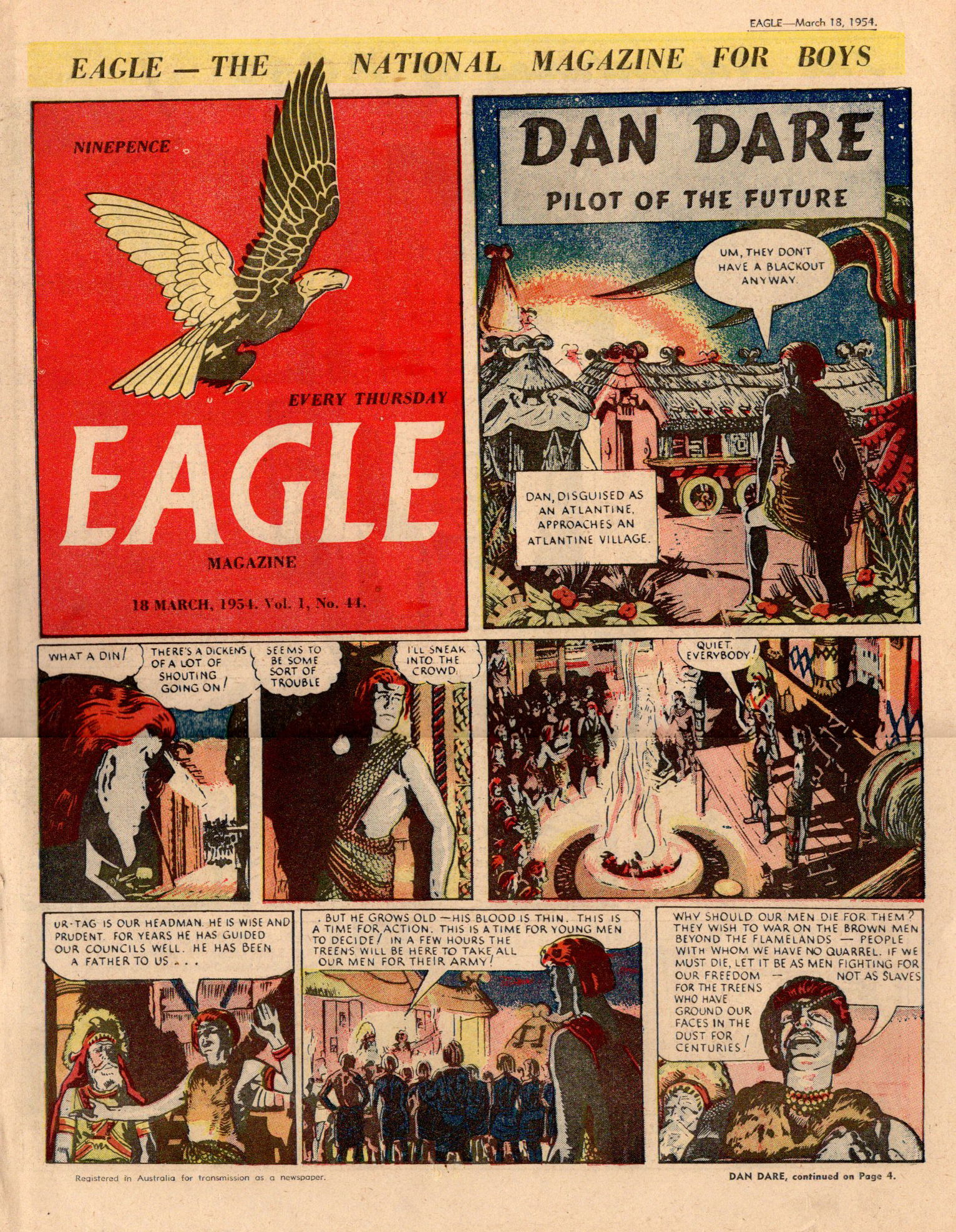 Eagle Magazine (Advertiser, 1953 series) v1#44 ( 18 March 1954)