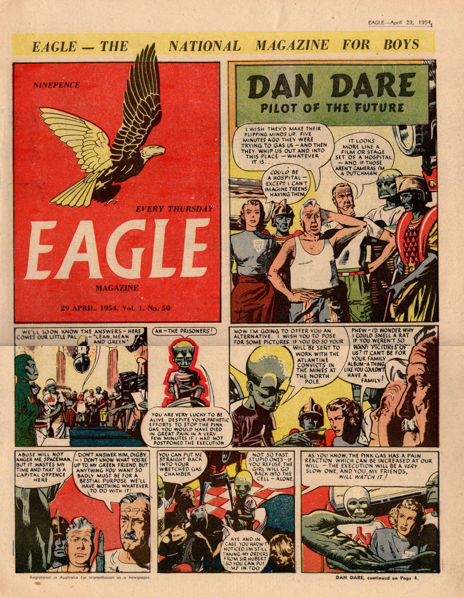 Eagle Magazine (Advertiser, 1953 series) v1#50 (29 April 1954)