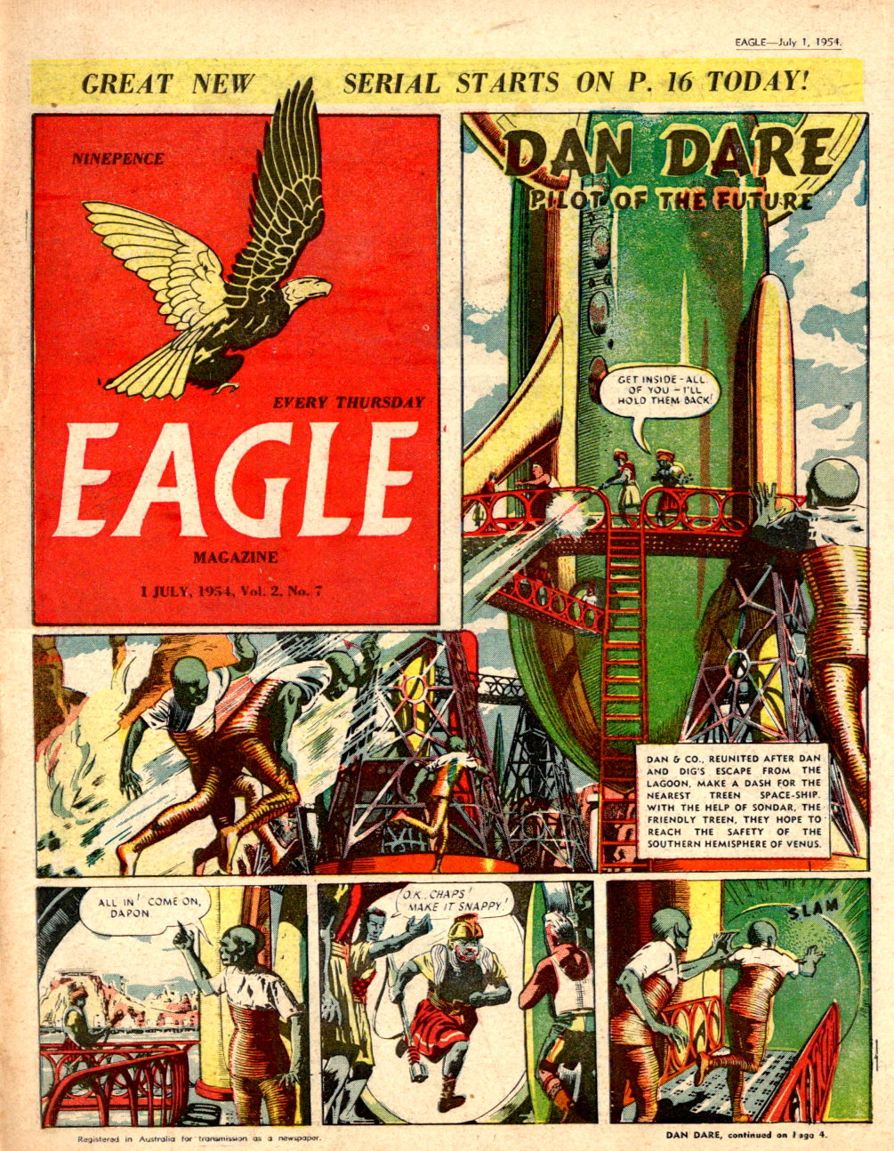 Eagle Magazine (Advertiser, 1953 series) v2#7 (1 July 1954)