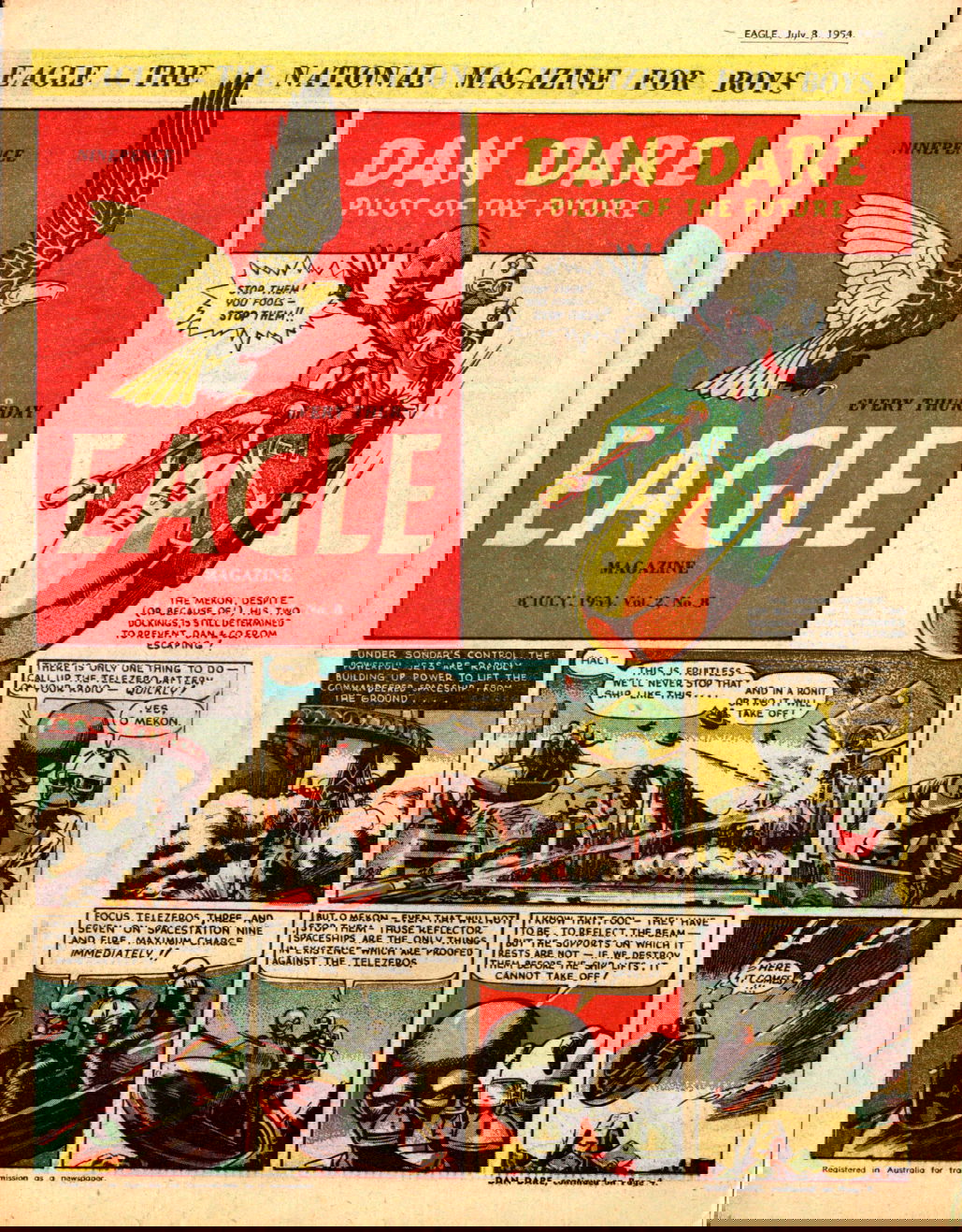 Eagle Magazine (Advertiser, 1953 series) v2#8 (8 July 1954)