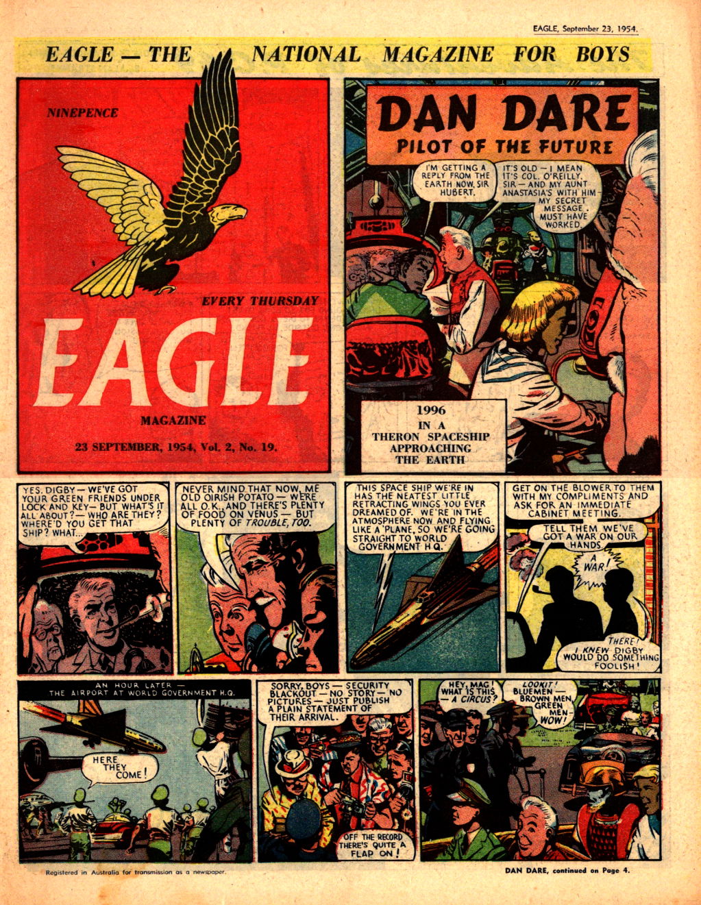 Eagle Magazine (Advertiser, 1953 series) v2#19 (23 September 1954)