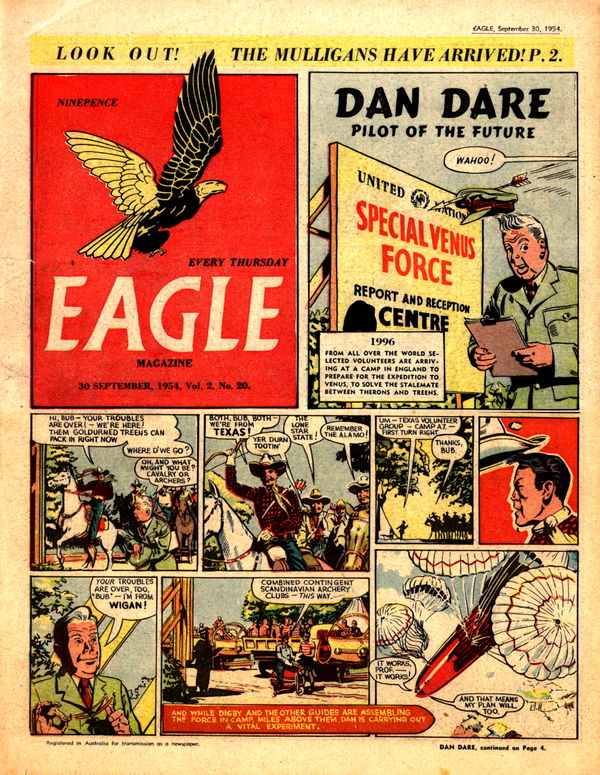 Eagle Magazine (Advertiser, 1953 series) v2#20 (30 September 1954)