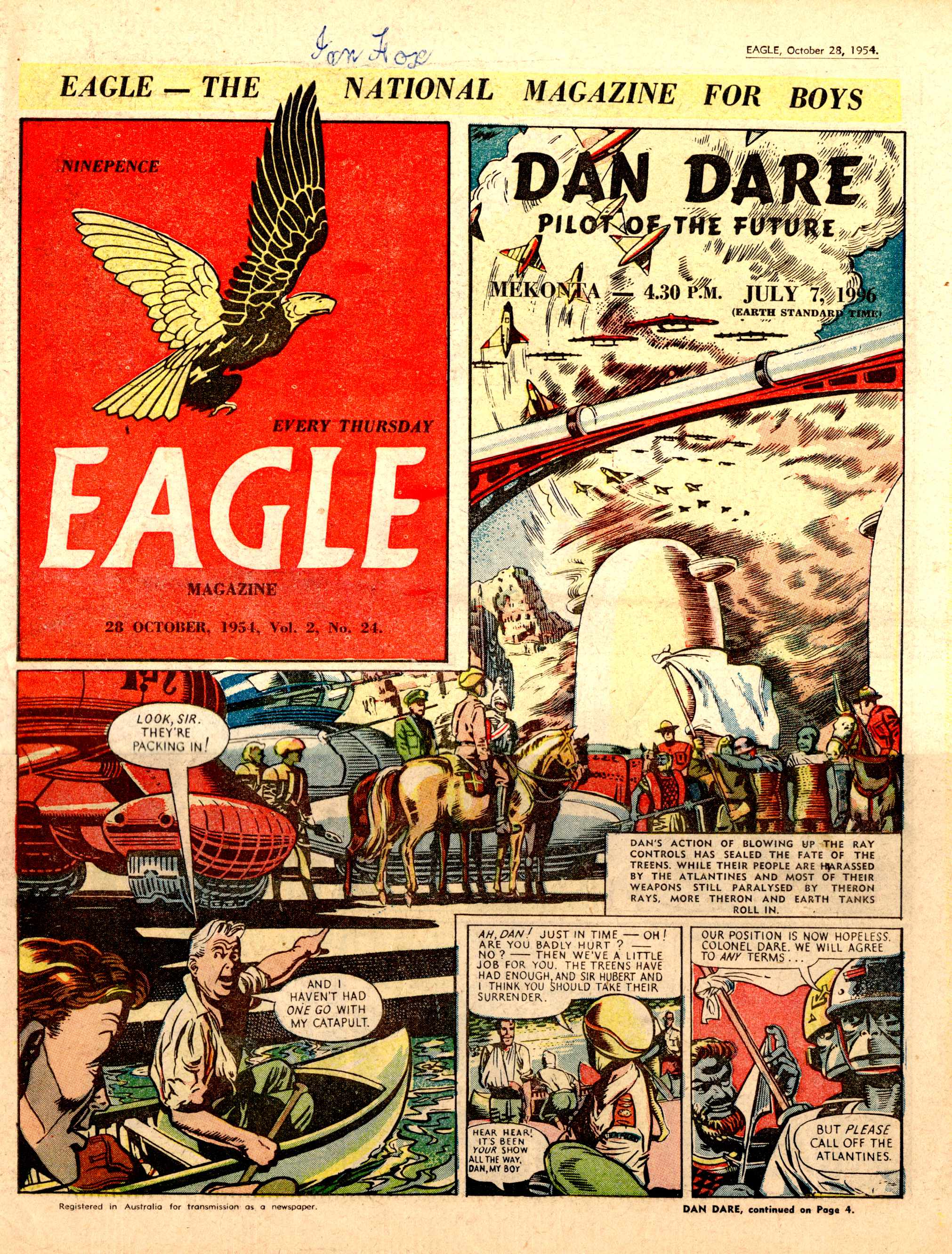 Eagle Magazine (Advertiser, 1953 series) v2#24 (28 October 1954)