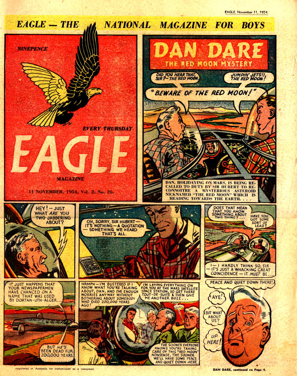 Eagle Magazine (Advertiser, 1953 series) v2#26 (11 November 1954)