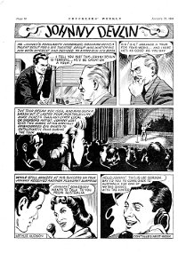 The Australian Chucklers Weekly (Chucklers, 1959 series) v6#40 — Johnny Devlin (page 1)