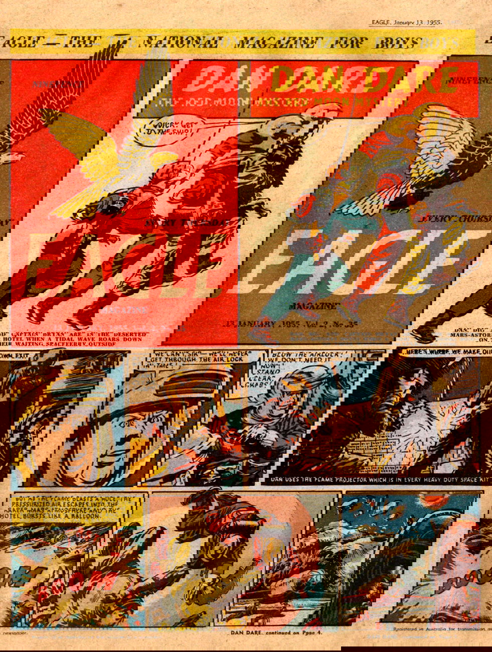 Eagle Magazine (Advertiser, 1953 series) v2#35 (13 January 1955)