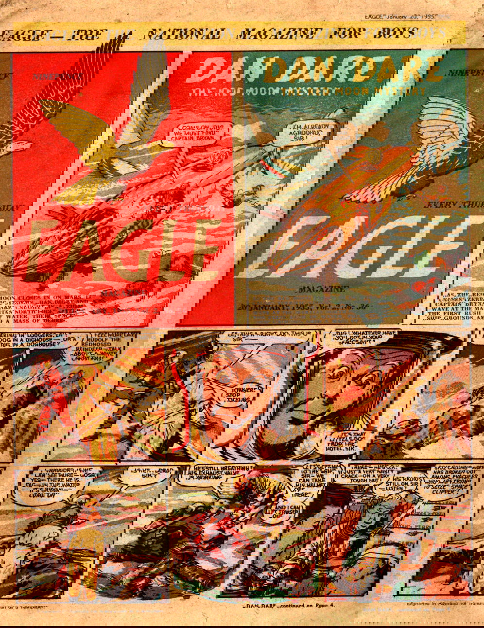 Eagle Magazine (Advertiser, 1953 series) v2#36 (20 January 1955)