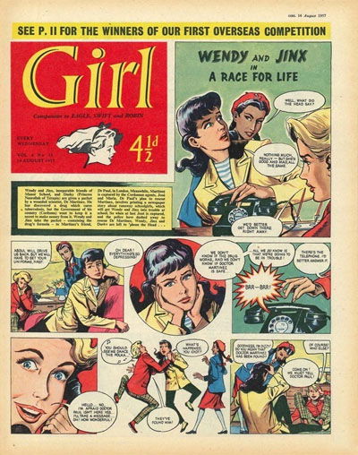 Girl (Hulton, 1951 series) v6#33 (14 August 1957)