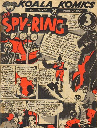 Koala Komics (Emvee, 1946?)  ([1946?]) —The Spy-Ring