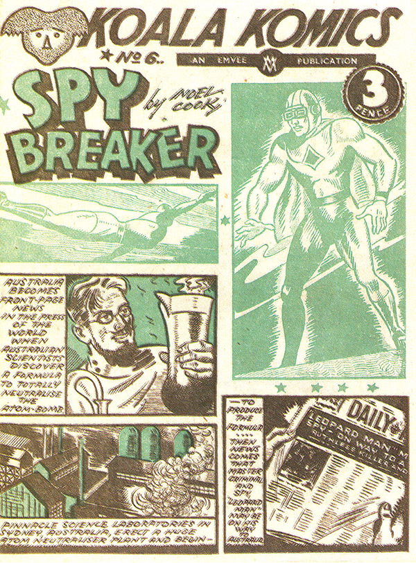 Koala Komics (Emvee, 1946? series) #6 (1946) —Spy Breaker