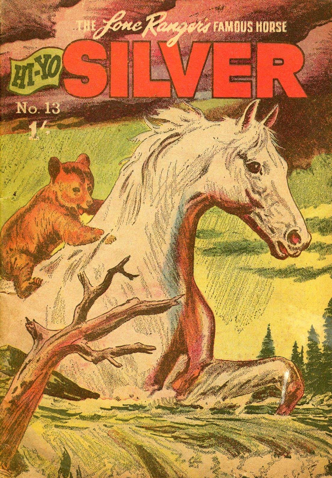 The Lone Ranger's Famous Horse Hi-Yo Silver (Cleland, 1956? series) #13 ([1957?])