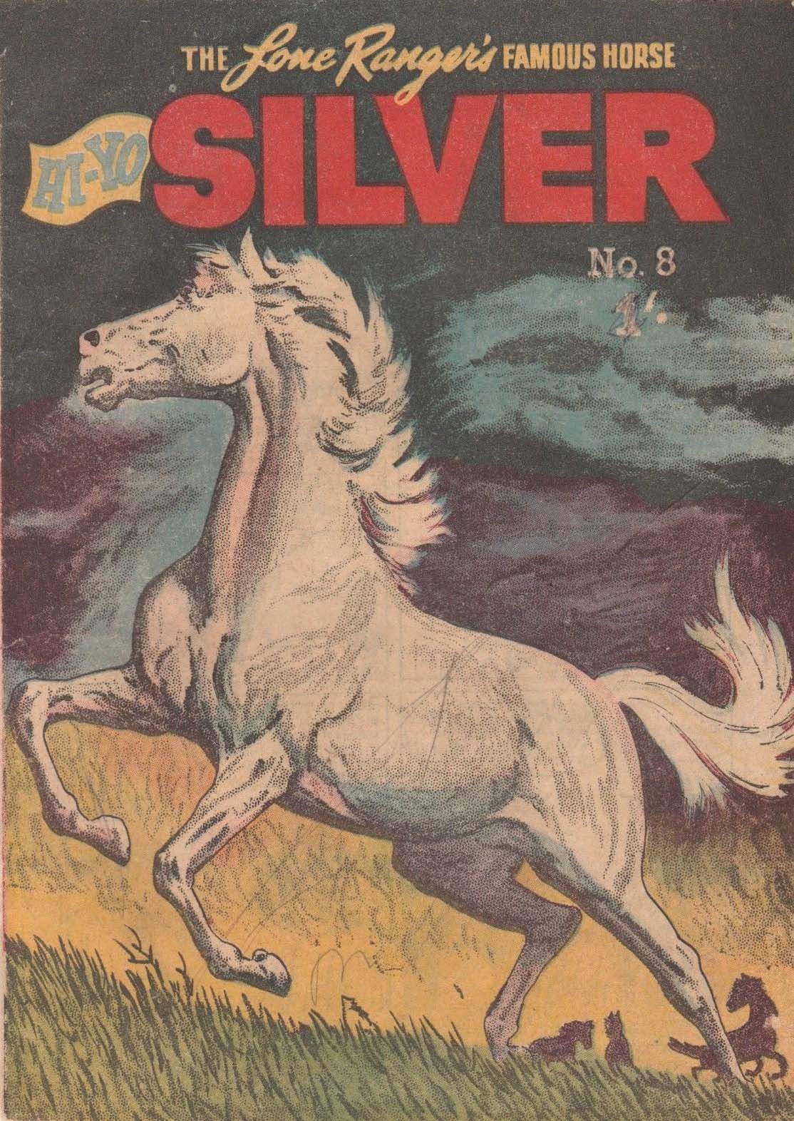 The Lone Ranger's Famous Horse Hi-Yo Silver (Cleland, 1956? series) #8 ([November 1956?])