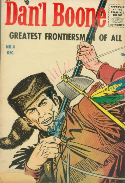 Dan'l Boone (Magazine Enterprises, 1955 series) #4 (December 1955)