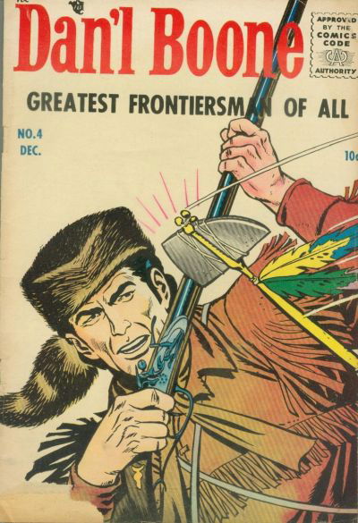 Dan'l Boone (Magazine Enterprises, 1955 series) #4 December 1955