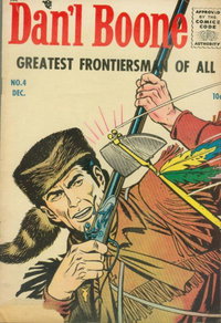 Dan'l Boone (Magazine Enterprises, 1955 series)  #4 (December 1955)