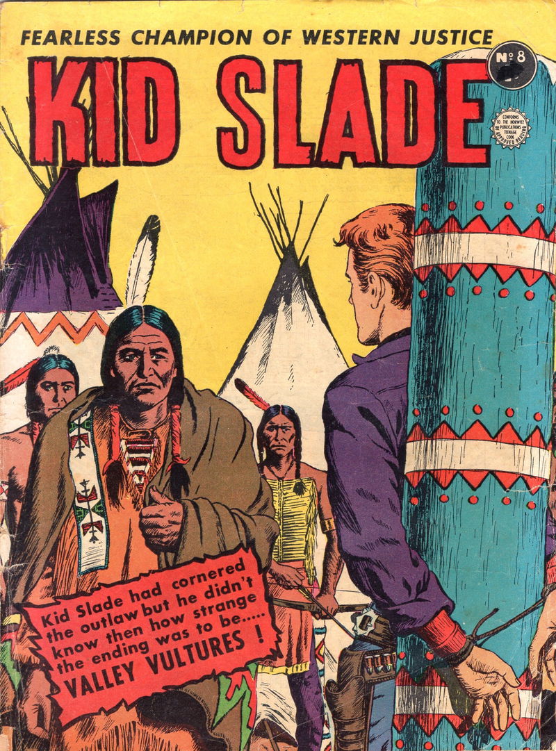Kid Slade Gunfighter (Horwitz, 1957? series) #8 ([December 1957?])