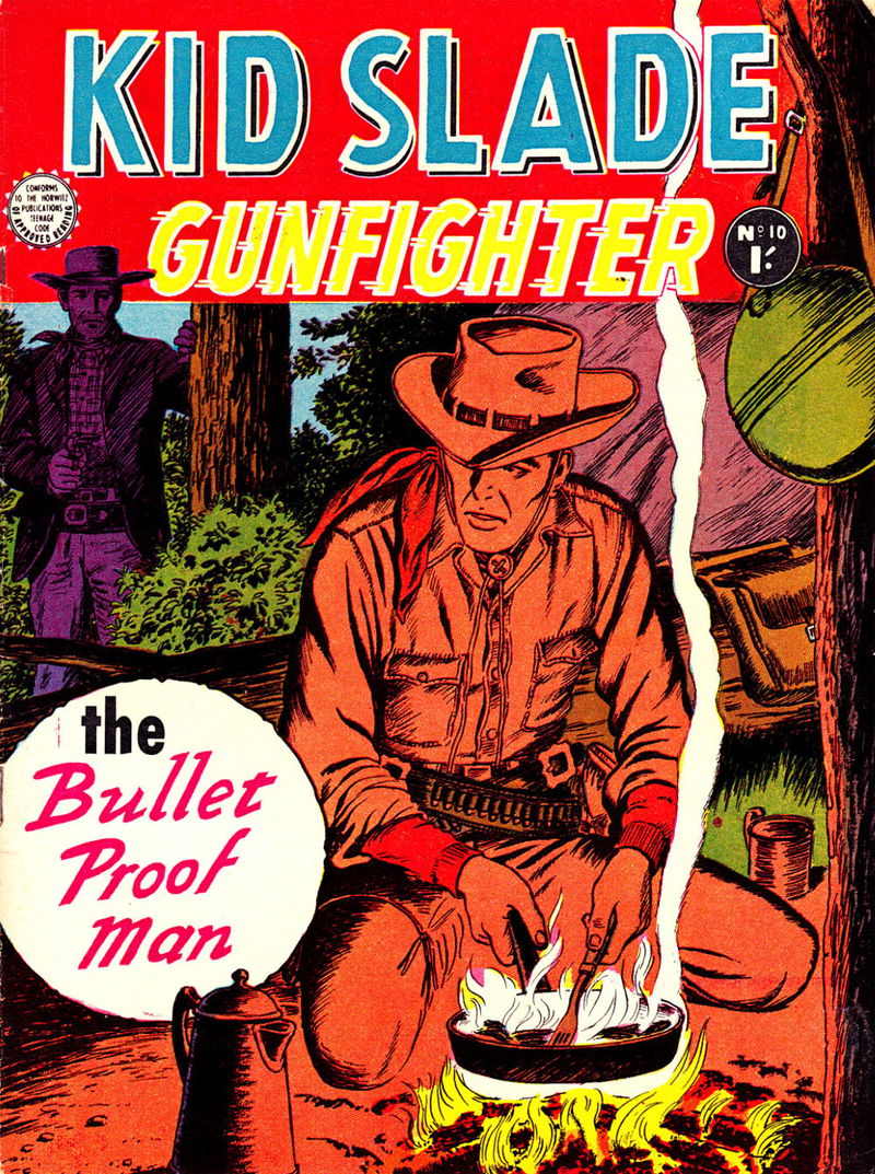 Kid Slade Gunfighter (Horwitz, 1957? series) #10 (April 1962)