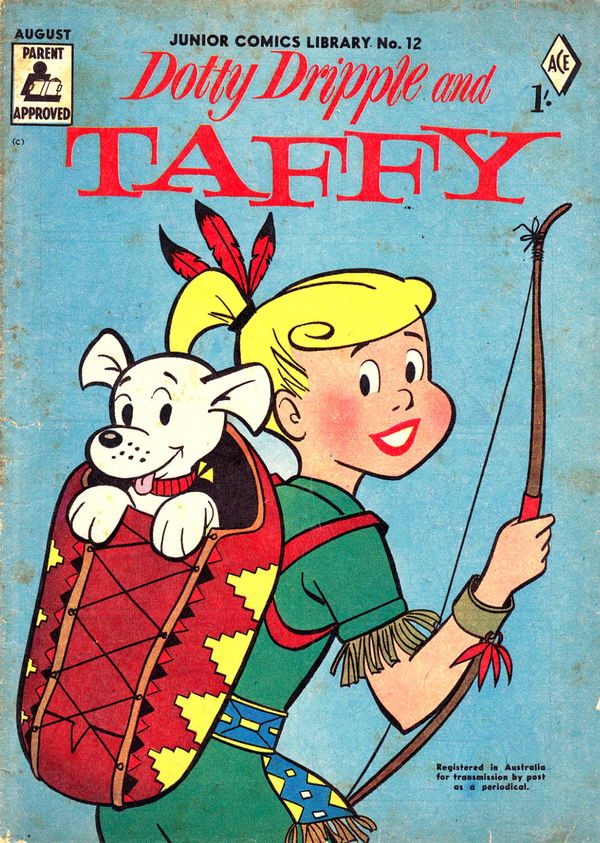 Junior Comics Library (Junior Readers, 1956 series) #12 (August 1957) —Dotty Dripple and Taffy