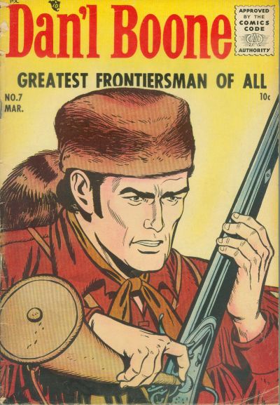 Dan'l Boone (Magazine Enterprises, 1955 series) #7 (March 1956)