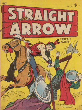 Straight Arrow Comics (Red Circle, 1955 series) #32 (September 1957)