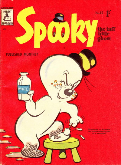 Spooky the "Tuff" Little Ghost  #32 (January 1960)