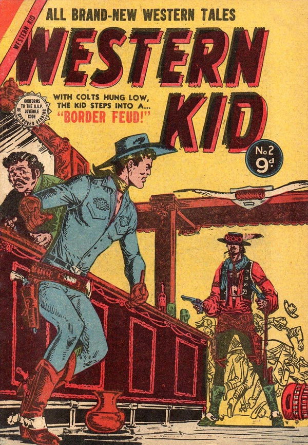 Western Kid (Horwitz, 1955 series) #2 (August 1955)