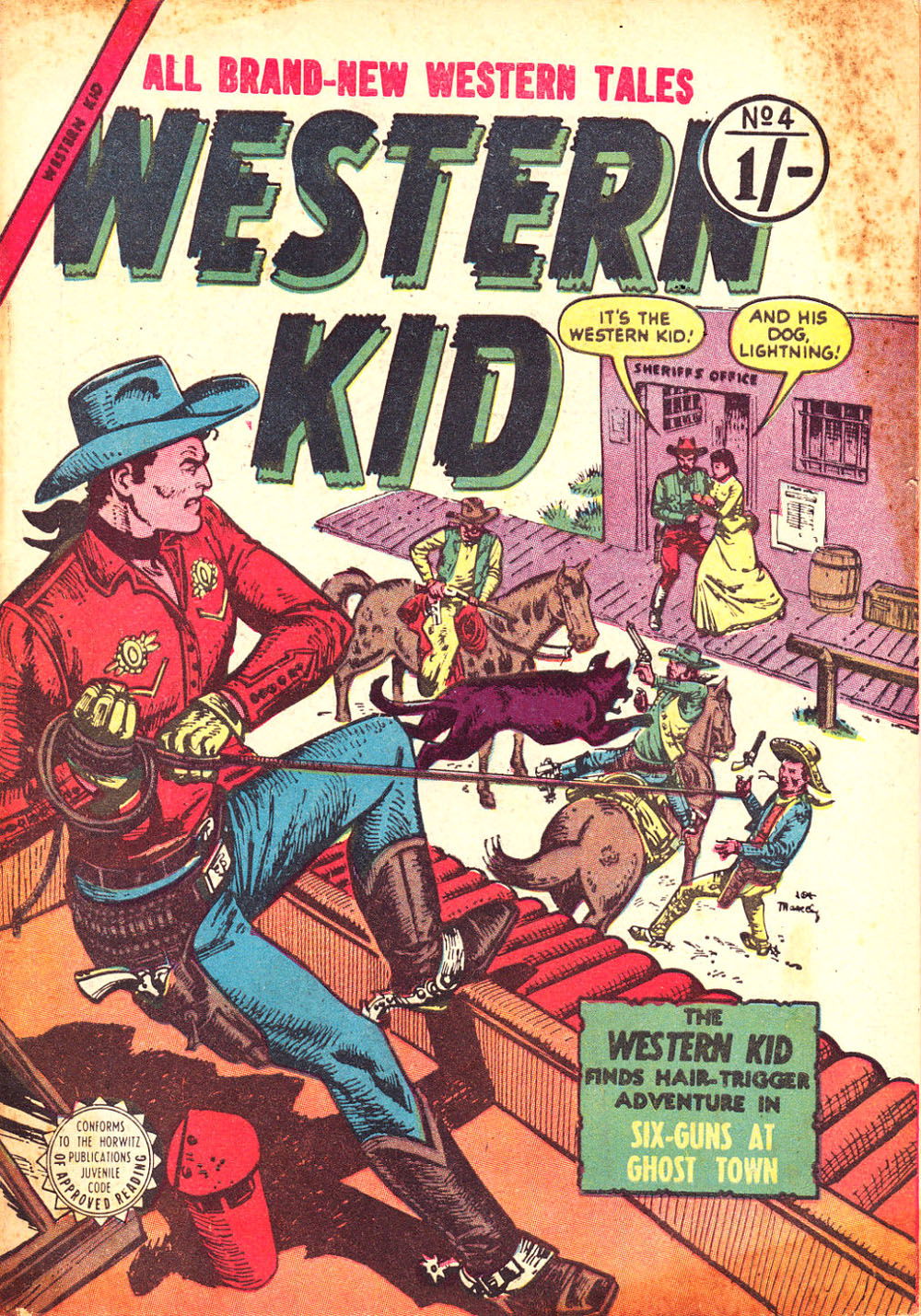 Western Kid (Horwitz, 1955 series) #4 ([February 1956?])