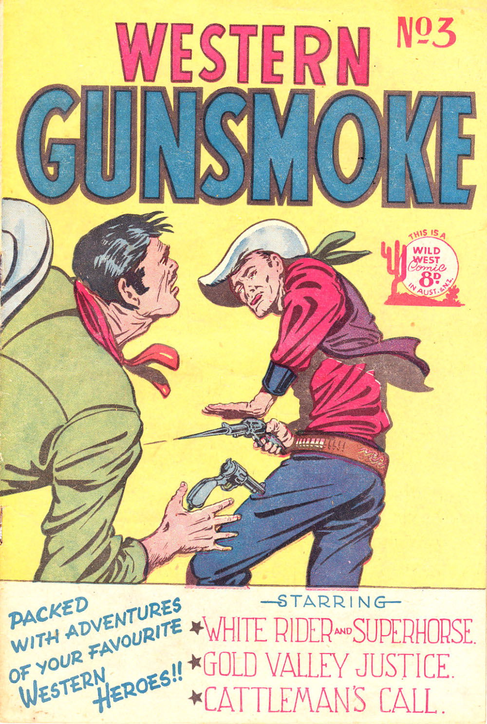 Western Gunsmoke (AGP, 1953? series) #3 ([1954?])