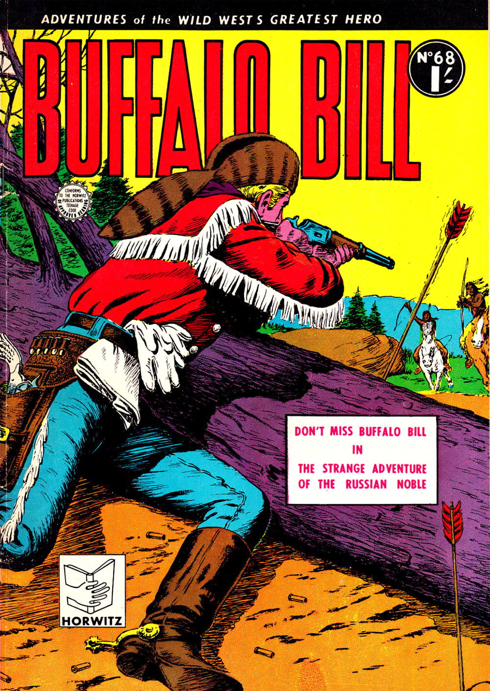 Buffalo Bill (Horwitz, 1955 series) #68 ([December 1956?])