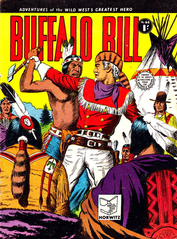 Buffalo Bill (Horwitz, 1955 series) #64 ([August 1956?])