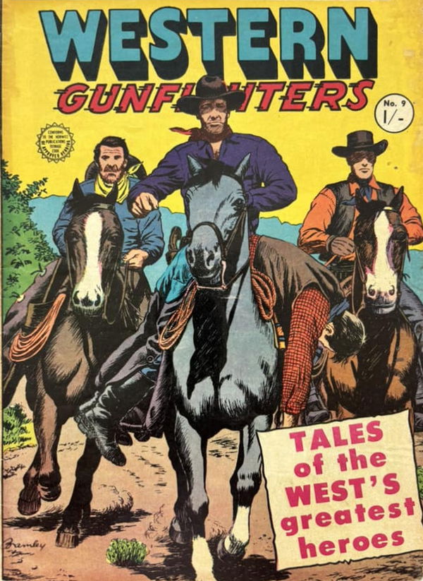 Western Gunfighters (Horwitz, 1961 series) #9 ([August 1961?])