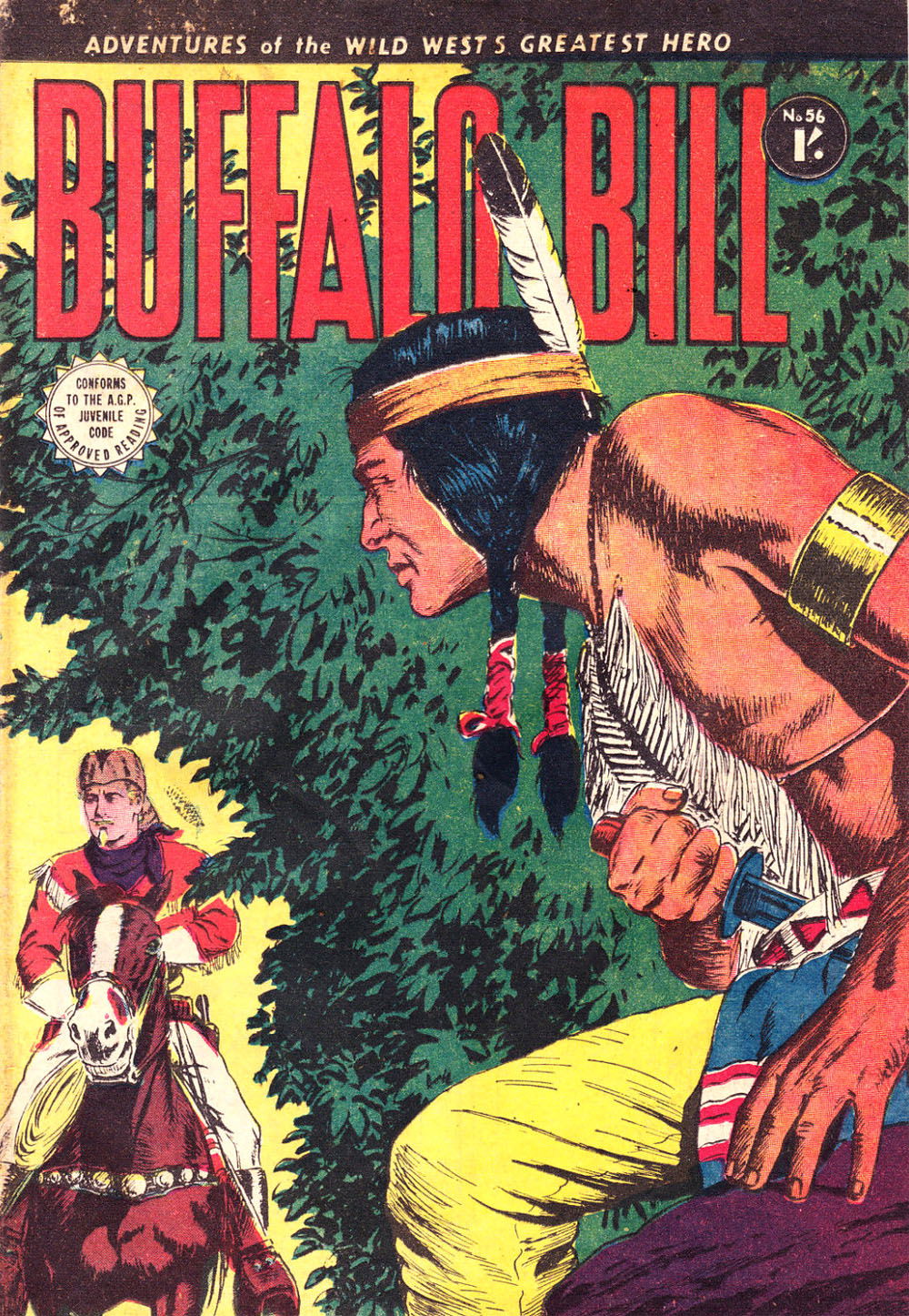 Buffalo Bill (Horwitz, 1955 series) #56 ([December 1955?])