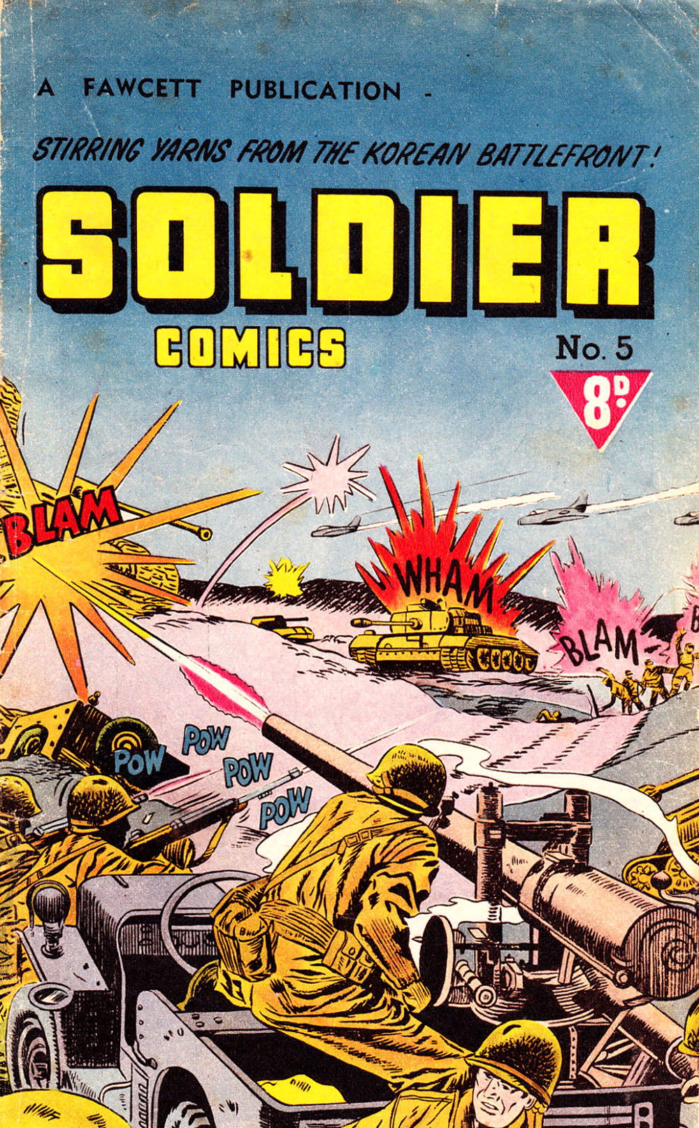 Soldier Comics (Cleland, 1952? series) #5 ([1952?])